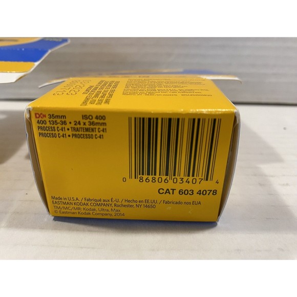 Kodak UltraMax 400 35mm 36 Film for Color Print Exp 03/2023 2 Rolls - NIB - Picture 4 of 6